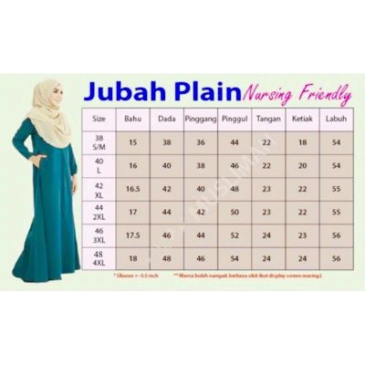 [Shop Malaysia] jubah como crepe plain nursing friendly with pocket buatan malaysia