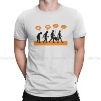 Memes Casual Tshirt The Evolution Of Money Bitcoin Btc Creative Streetwear Casual T Shirt Men Short Sleeve Unique Gift Idea