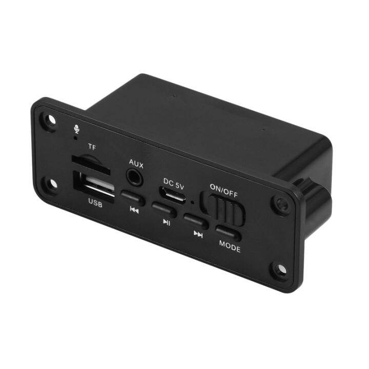 Bluetooth 5.0 MP3 Decoder Board Module 2 x 3W Speaker Car FM Radio ...