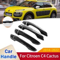 Haywood1 for Citroen C4 Cactus 2014 2015 2016 2017 2018 2019 2020 2021 2022 Outer Door Handle Cover Stickers Car Accessories