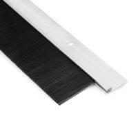 【LZ】 Door Sweep Seals Brush Detachable Dismountable Door Bottom Sweep Silicone Soft Brush 35mm/40mm/50mm