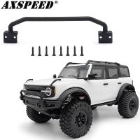 AXSPEED ขายึดกันชนหน้าคาร์บอนไฟเบอร์สำหรับ1/18 TRX4-M รถยนต์วิบาก RC Bronco อะไหล่อัพเกรด