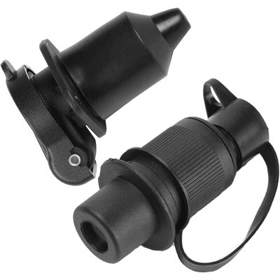Trailer Plug Adapter Motorhome Power Cord Socket Connector Plug Socket 3-Pin European-Style Car Trailer Adapter