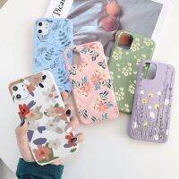 LUPWAY เคสโทรศัพท์ภาพดอกไม้แฟชั่นสำหรับ iPhone 12 13 Pro 12 Mini 11 7 8 Plus 13 TPU สำหรับ iPhone XR X Xs 11 Pro ปกสูงสุด Funda