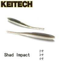 Japan KEITECH Shad Impact 2/3/4 Inch Pintail K Brand Imported Luya Soft Bait BassLures Baits