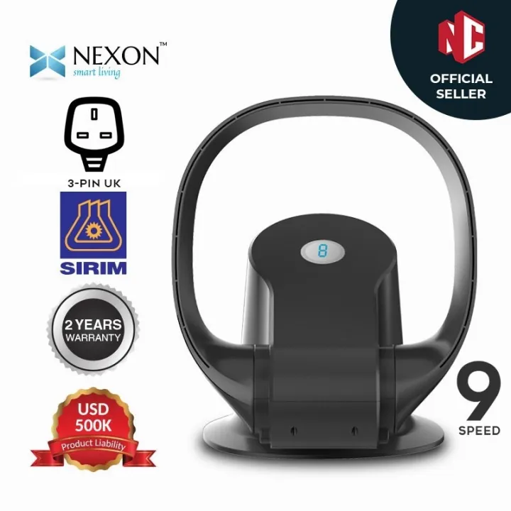 Bladeless fan Bladeless Table Fan with Wall Fan Mount by Nexon