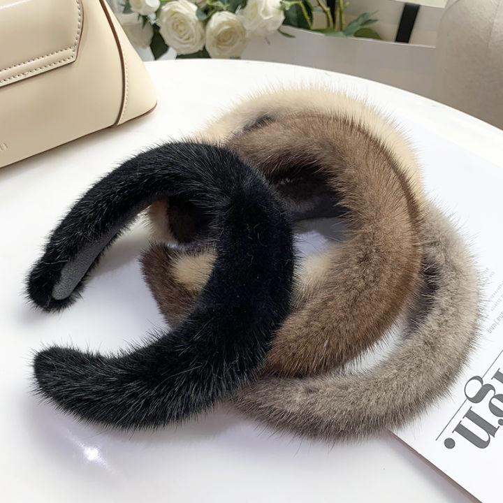 wide-edge-internet-celebrity-mink-velvet-solid-color-headband-furs-korea-hairband-mink-hair