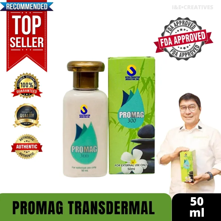 PROMAG 300 Transdermal Magnesium 50 ml promag External Scrub Nano Technology Promag300 Life
