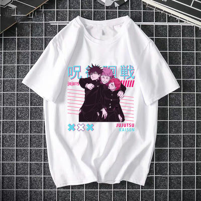 Harajuku Gojo Satoru tshirts women Anime Jujutsu Kaisen T-Shirt Female Tops Japan t-shirt woman tshirts Graunge T-Shirt