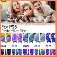 BRAIN แฟชั่นสำหรับผู้หญิง รูปลอกติดผนัง สำหรับ PS5 ฟิล์มกันรอย สติกเกอร์ติดผนัง ตกแต่งคอนโซลเกม ฝาครอบป้องกันสำหรับป้องกัน