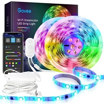 Govee H619A RGBIC Pro LED Strip Lights 16.4 ft, works with Alexa & Google.