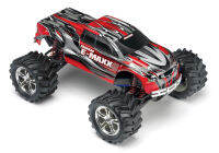 รถบังคับไฟฟ้า TRAXXAS E-Maxx ความเร็วสูงสุด 48+ กม./ชม. มอเตอร์ Titan 550 (21-turn) 2 ตัว สปีด EVX-2 ระบบขับเคลื่อน 4 ล้อ สีมาใหม่ Red