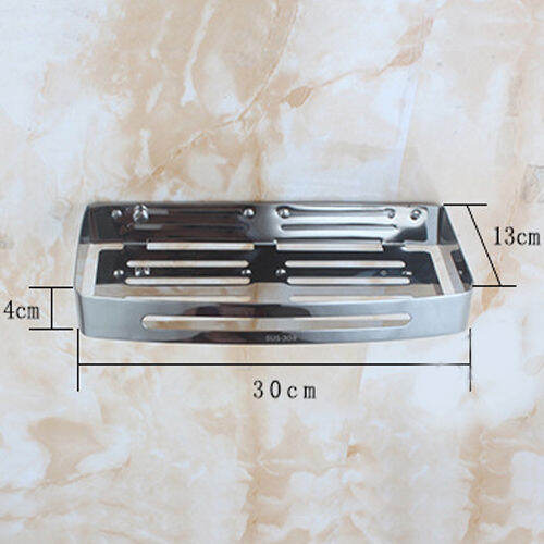 ชั้นวางของในห้องน้ำ-สแตนเลส-304-อเนกประสงค์ในห้องน้ำ-1ชั้น-สี่เหลี่ยม-ติดผนัง-รุ่น-c1l027-sus304-cs01