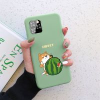 -MLC.77- เคสซิลิโคนลายแตงโมหมา กันกระแทก TPU นิ่ม สำหรับ OPPO A5/ A9 2020 Reno A3S  A7 OPPO A31 A5s  A12 F11 Pro F9 F7 #904