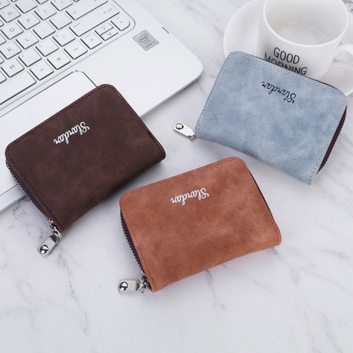 layor-wallet-กระเป๋าสตางค์หนังขัดผู้ถือบัตรชายสำหรับผู้หญิง-กระเป๋าสตางค์1ชิ้นกระเป๋าสตางค์กระเป๋าใส่เหรียญนามบัตรหนังแท้