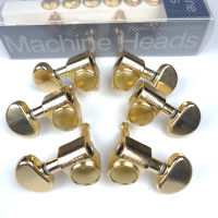 【cw】Wilkinson 3R3L Tuning Keys Pegs 19:1 Guitar Machine Heads Tuners For Les Paul LP SG Electric or Acoustic Guitar WJ303 Goldenhot ！