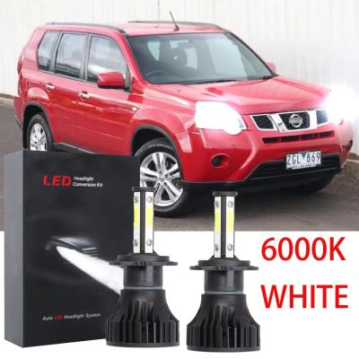 ชุดหลอดไฟหน้าฮาโลเจน LED 6000K 2010 2011 แบบเปลี่ยน สําหรับ Nissan XTrail T31 2009-2013 2PCS