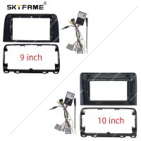 SKYFAME Car Frame Fascia Adapter Canbus Box Decoder Android Radio Dash Fitting Panel Kit For Honda CRV Breeze