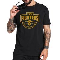 New Men T-Shirt Fashion Hot Sale Foo Fighters T Shirt S.F. Valley Rock Band Tshirt Fashion Casual Breathable Fitness Crew Neck EU Size 100% Cotton Tops  9V2F