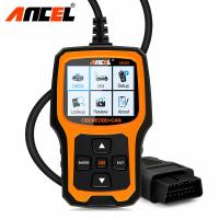 Ancel AD410 OBD2สแกนเนอร์รถยนต์วินิจฉัยเครื่องมือตรวจสอบความผิดพลาดที่ชัดเจนเครื่องอ่านโค้ดOBD 2อายุการใช้งานฟรีUpdateยานยนต์Auto Scan