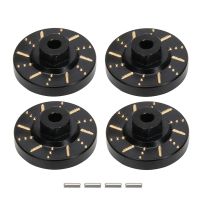 4Pcs Brass Wheel Hex Hub Adapter Counterweight Brake Disc for 1/18 FMS EAZYRC RocHobby RC Car Upgrade Parts