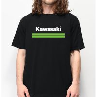 KAWA001 เสื้อยืด คุณภาพเกรดพรีเมียม มอเตอร์ไซต์ เรซซิ่ง คาวาซากิ KAWASAKI GREEN TEAM ZX10R Z800 ER6N KLXS-5XL