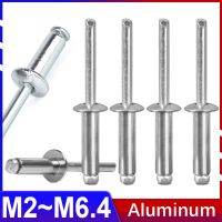 Aluminum Round Head Rivet Pull M2 M2.4 M2.8 M3 M3.2 M3.6 M4 M5 M6 M6.4 Anchor Dome Head Blind Steel Shank Mandrel Exhaust Rivet