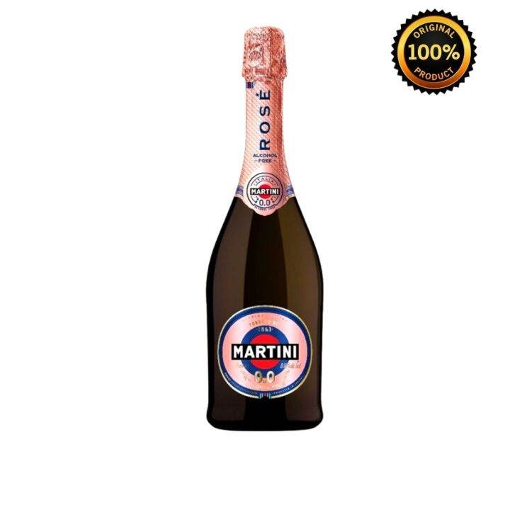 Martini 0.0 Rose Spumante Alcohol Free Sparkling Wine 750ml Lazada PH