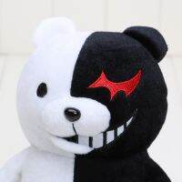 ตุ๊กตาของเล่น รูปหมี Dangan Ronpa Monokuma สีดำและสีขาว cute black and white bear school principal plush dolls