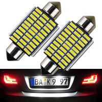 ▣◘❈ For BMW 39mm Number Plate Led White Light Bulbs White 6000K License Plate Lamp 5W No Error E39 E60 E61 E53 E70 E46 E90 E91 E92