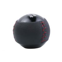 Mugen blackred 56 Speed M10X1.5 Mugen Gear Shift Knob leather For Honda