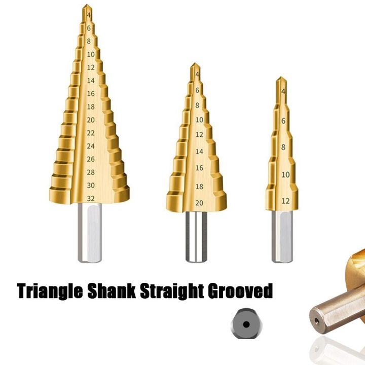4-12-4-20-4-32-mm-hss-titanium-coated-step-drill-bit-drilling-power-tool-metal-high-speed-steel-wood-hole-cutter-step-cone-drill-drills-drivers