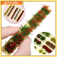 GOTORADE 910.6ซม. โมเดลทิวทัศน์แบบคงที่ โต๊ะทราย กลุ่มดอกไม้คลัสเตอร์ หญ้า Tufts เกม Wargame ภูมิทัศน์ ตกแต่งสวนขนาดเล็ก