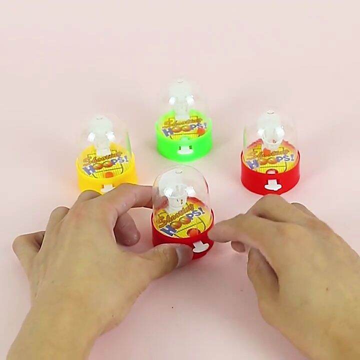 The Cheapest Mini Basketball Game Machine Cute Handheld Finger Ball