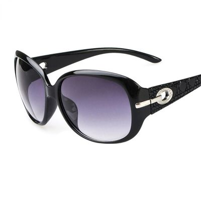 Sunglasses Women Men Oversize Black Luxury Brand Design Vintage Gradient Lens Sunglasses Female Male Shades DW4340