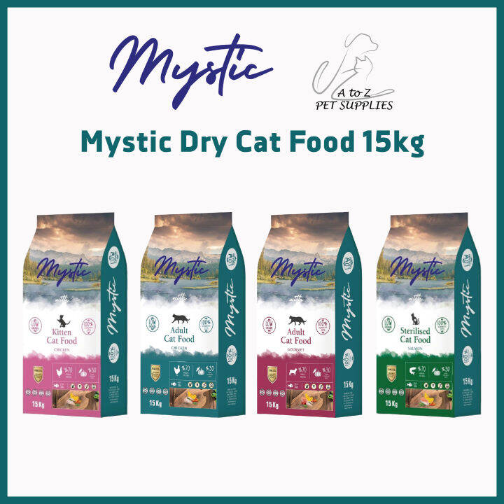Mystic Low Grain Dry Cat Food 15kg Lazada