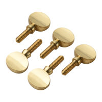 [ammoon]5PCS Brass Sax Neck Tightening Screws Saxophone Replacement Parts Copper Attachment Neck Receiver Tightening Attach Screw for Soprano Alto Tenor Saxophone