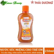 HCMNước súc miệng trẻ em hết nhiệt miệng hôi miệng Valentine kiddy Sao