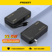 Psen Năng Lượng Stack 22.5W loại USB 2 Trong 1 Sạc Nhanh QC Pd 2.0 3.0 18W