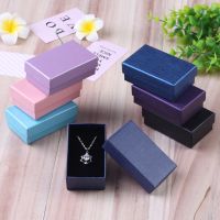 ♚ 10pcs Jewelry Organizer Boxes For Women Necklace Earrings Bracelets Girls Gift Box 7x9cm Travel Accessories Jewelry Sponge Case