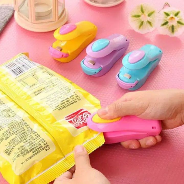 Hand Sealer Plastik Mini Seal Snack Sealing Alat Perekat Plastik Lazada Indonesia 6043