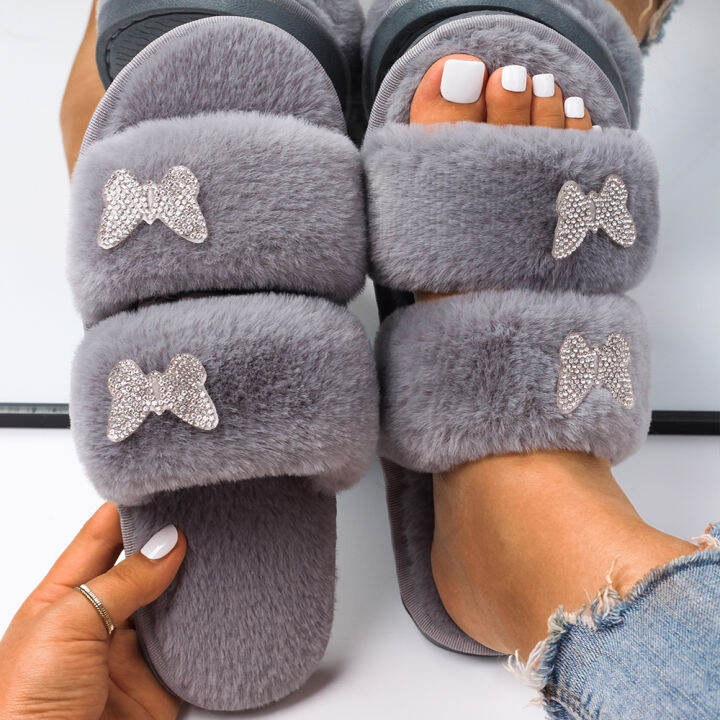 womens-slippers-insect-fluffy-faux-fur-slides-flat-sandals-custom-winter-slippers-flip-flops-designer-female-shoes