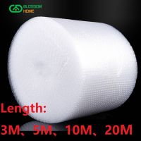 Length 3M 5M 10M 20M Thickened Bubble Paper Bubble Film Pad Roll Wrapping Paper Shock-Proof Bag Packaging Express Foam