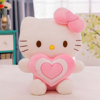 Sanrio 30Cm Kawaii Hello Stuffed Animal Toys Doll Cute Plush Accessories Plushies For Girls Gift for Children Birthday