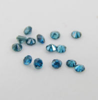 Lustrous Top Blue Diamond/ Super Color Blue Diamond/ 1mm calibrate round diamond/VS2 grade/0.15 cts lot 16 Pcs