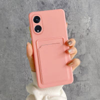 KONSMART เคสสำหรับ OPPO A38 A58 4G A78 4G 5G A98 5G ซิลิโคนนิ่ม2023ใหม่ล่าสุดเคสโทรศัพท์ป้องกันกล้องสำหรับ OPPO A17 A17K A77s A57 4G A77 5G A96 4G A95ช่องเสียบบัตร a16A55 A54