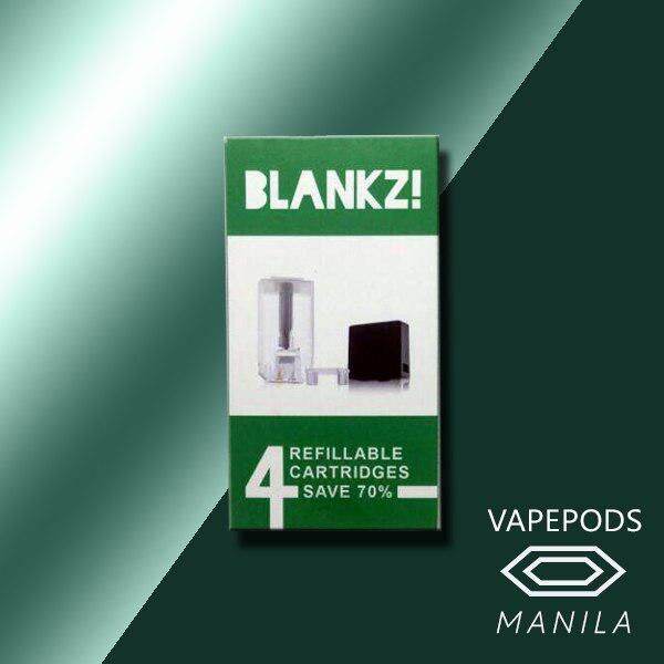 Blankz! Refillable Pods for Juul & ZiiP Devices 4 Blankz Empty Pods