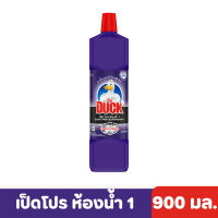 Duck | เป็ด โปร ห้องน้ำ 1 น้ำยาทำความสะอาดห้องน้ำ สูตรเข้มข้น 900 มล.