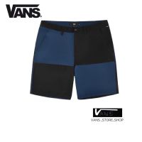 VANS WOVEN SHORTS TWOTONE BLUE BLACK  (สินค้ามีประกันแท้)