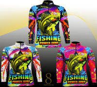 Set สี29 มี 3 สีให้เลือก (สินค้าพร้อมจัดส่ง)__เสื้อตกปลา,เสื้อปั่นจักรยาน FISHING POWER JUMP NB กันแสงUV เนื้อผ้านิ่ม เบา ใส่สบาย ระบายอากาศดี